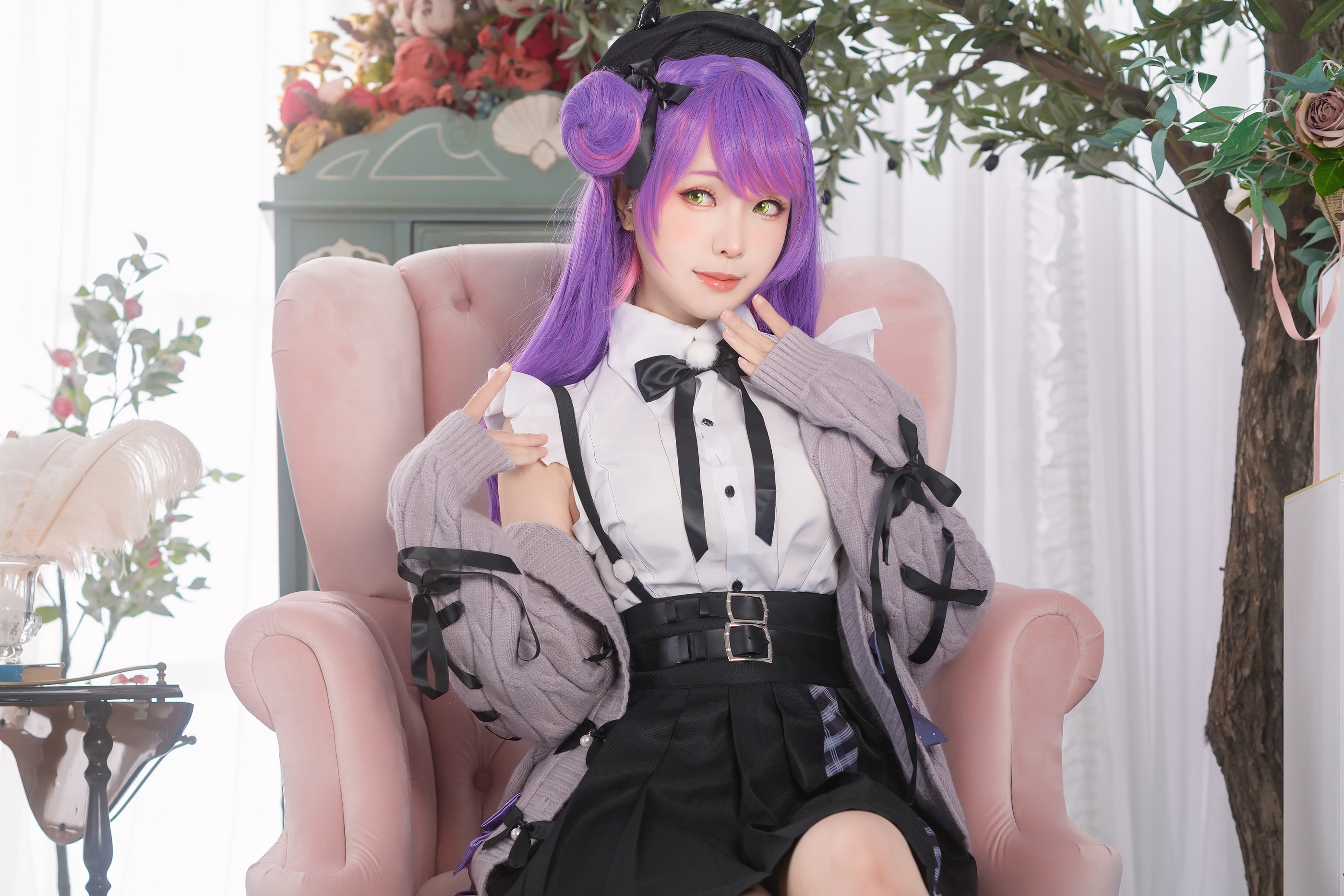 图片[1]-ElyEE子 – NO.106 Towa Tokoyami [39P]-XikXak